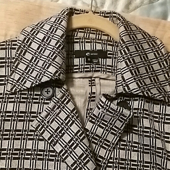 E BY ECI Black Jacket Size 10 - Picture 2 of 8